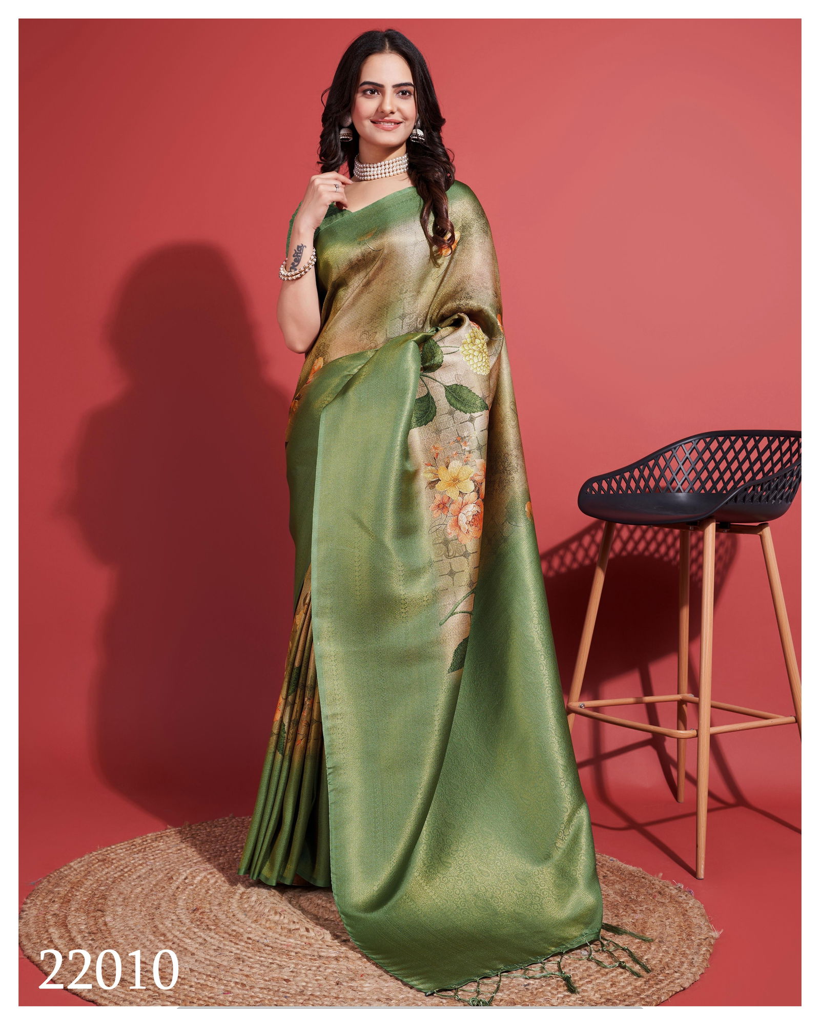 BK 8796 Dionne Vol 2 Pure Kuberapattu Digital Printed Sarees Wholesale Online